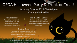 Trunk of Treat